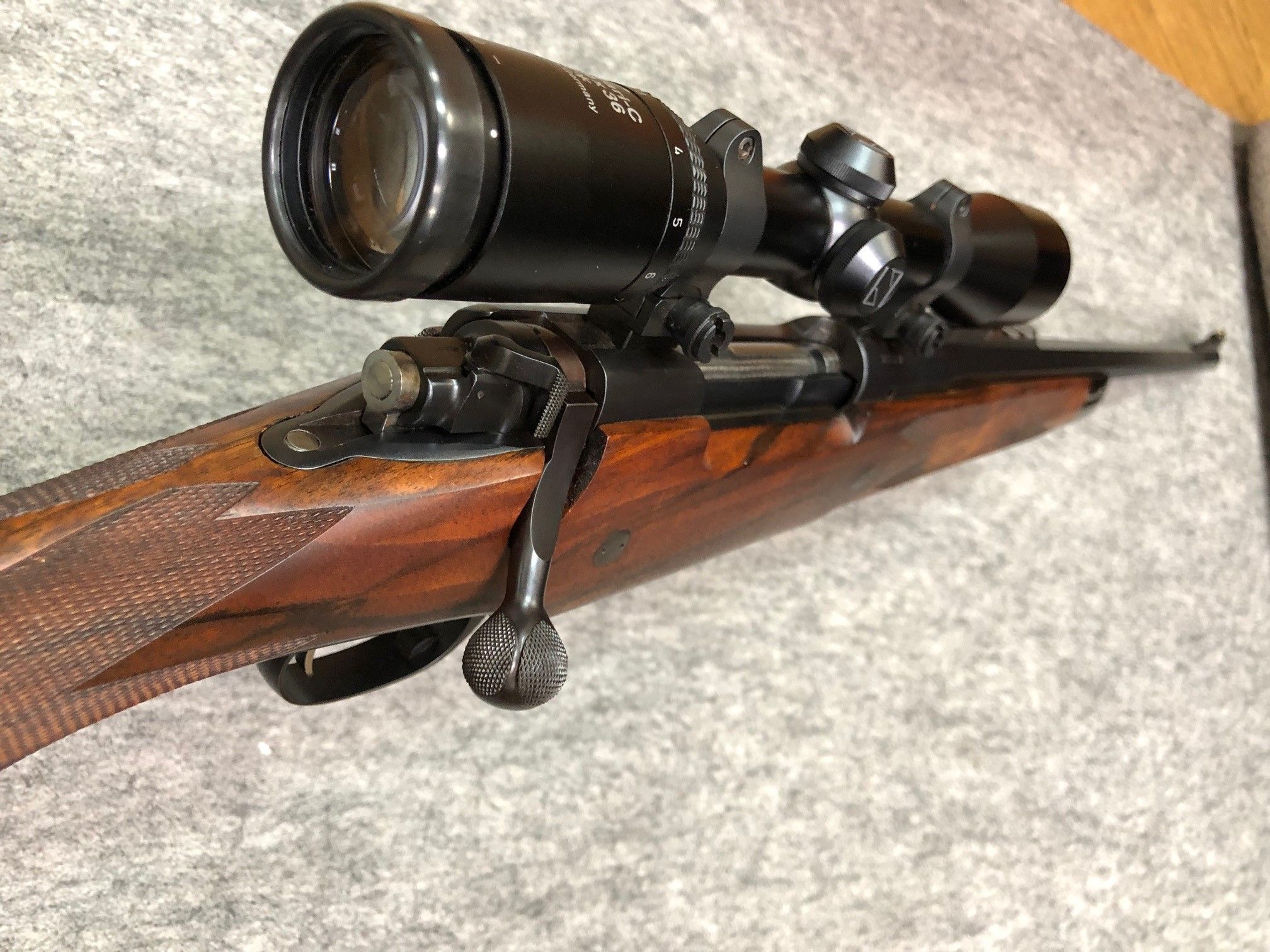 サコー ライフル スコープマウント シルバー 1in
